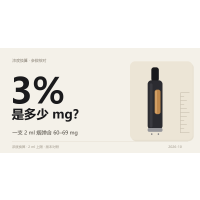 3% 是多少 mg？烟弹浓度换算、2 ml 上限与版本对照